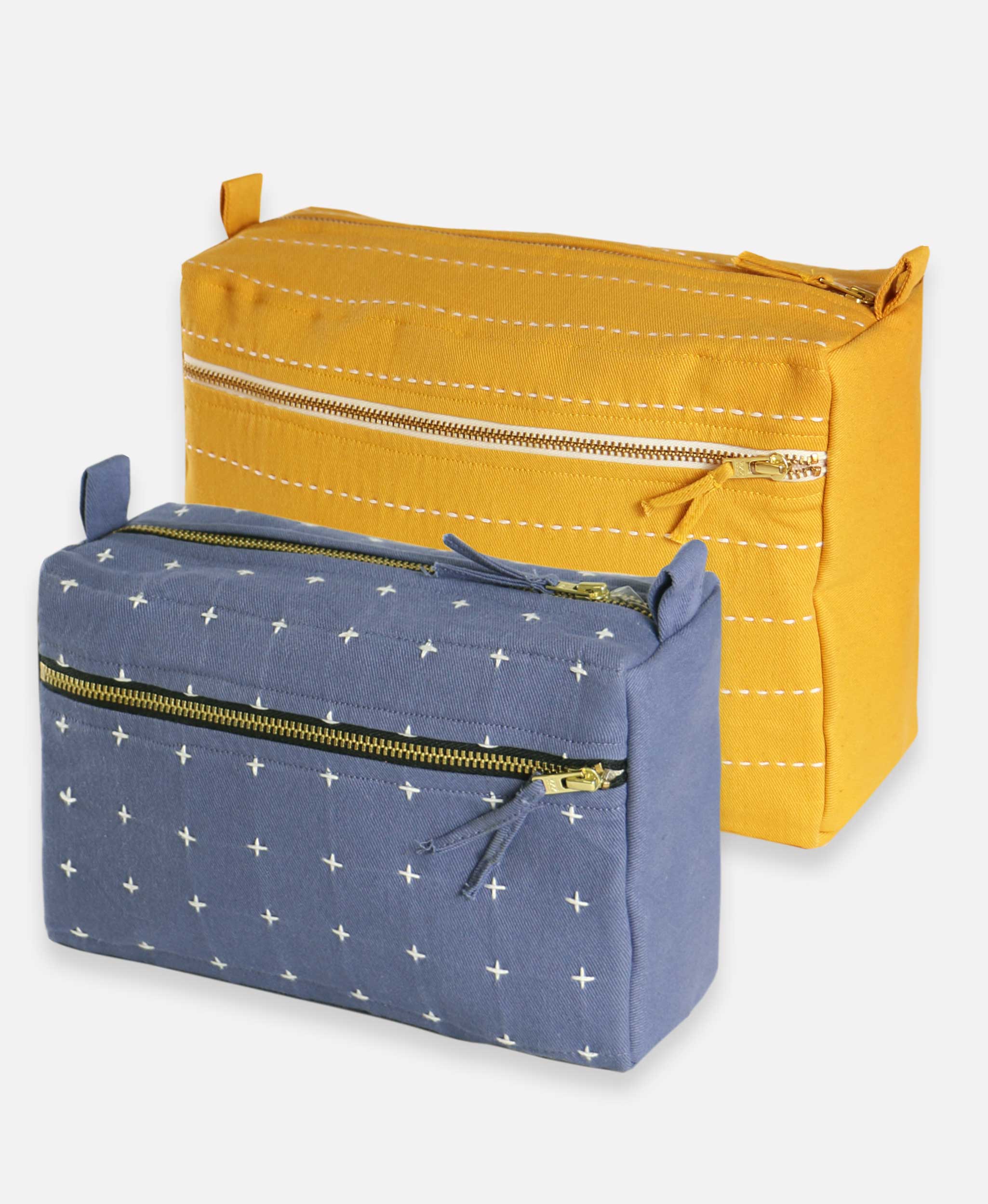 Pin-Stitch Large Toiletry Bag - Image 16