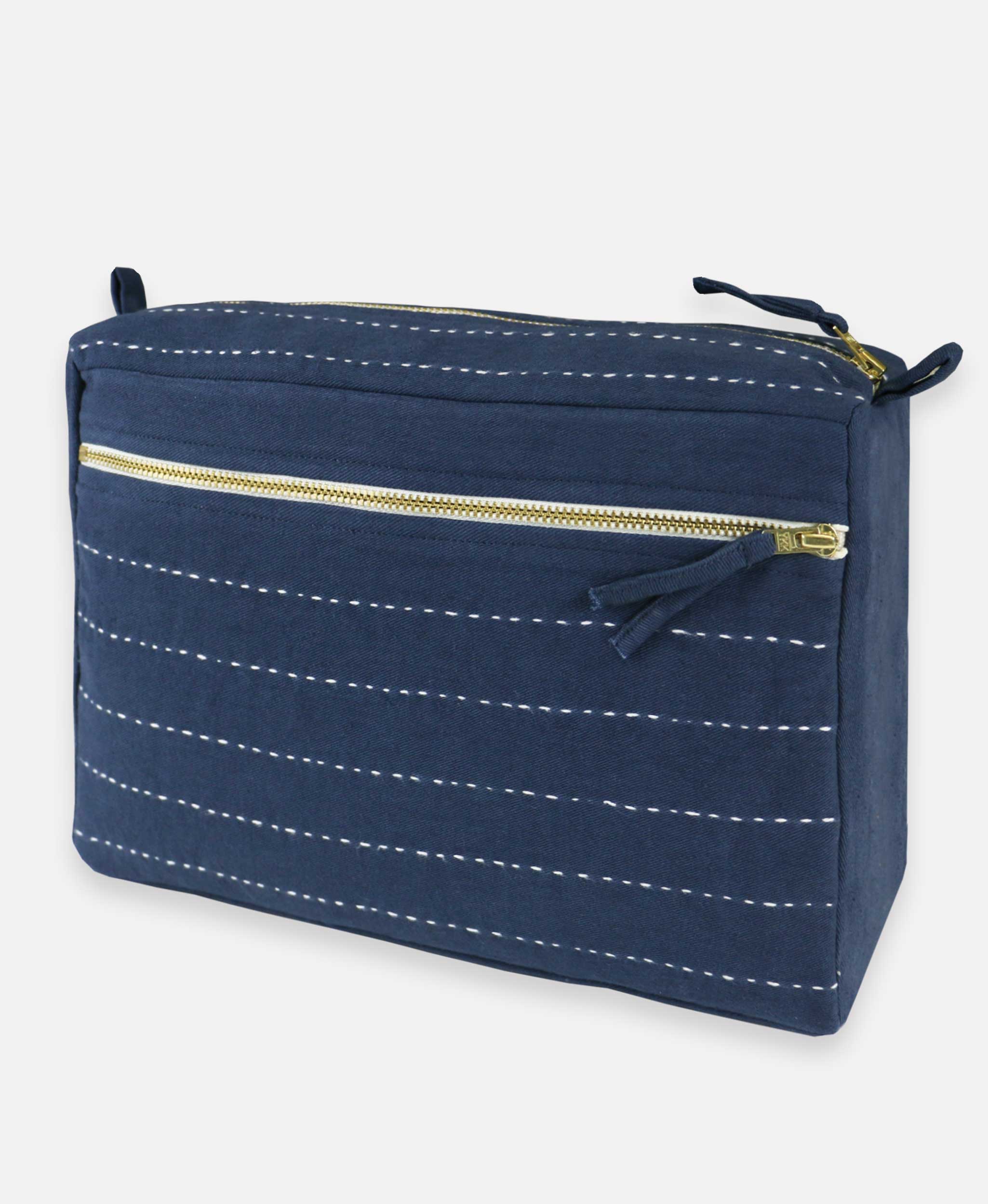 Pin-Stitch Large Toiletry Bag - Image 17