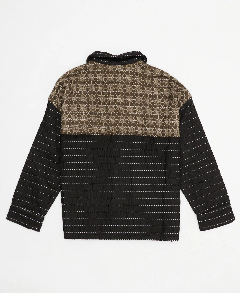 Quilted Chore Jacket - Charcoal - No. 240602 - Image 2