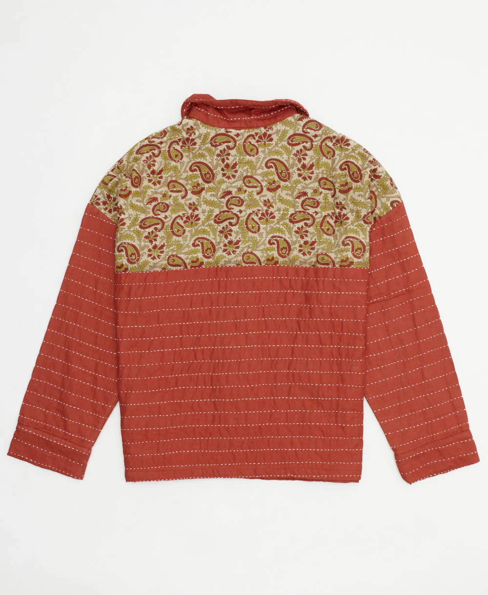 Quilted Chore Jacket - Rust - No. 240602 - Image 2