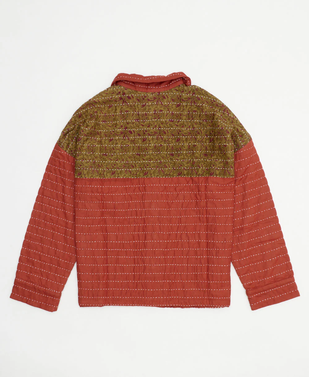 Quilted Chore Jacket - Rust - No. 240606 - Image 2