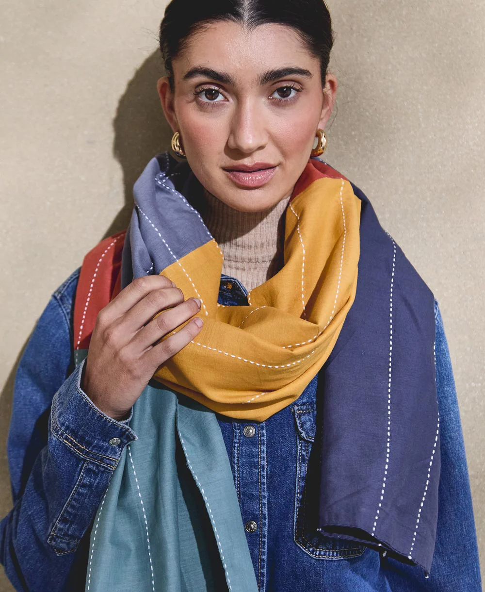Rainbow Long Scarf - Image 3