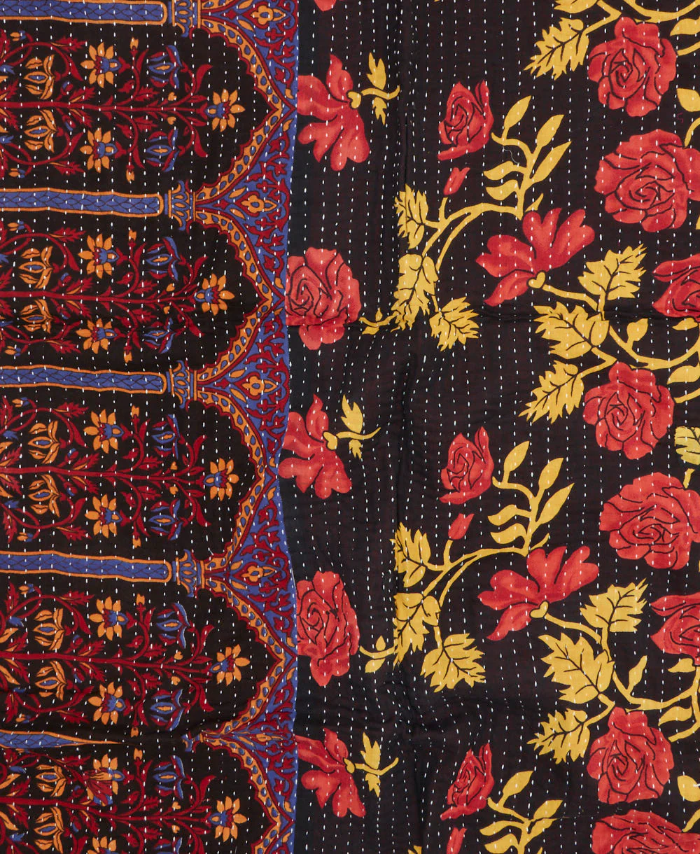 Small Kantha Quilt Throw - No. 250803 - Image 2