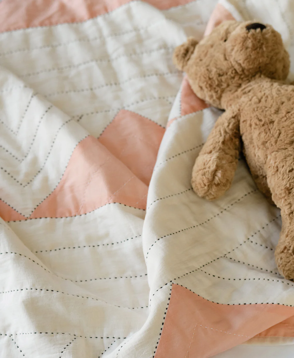 Triangle Baby Quilt - Image 8