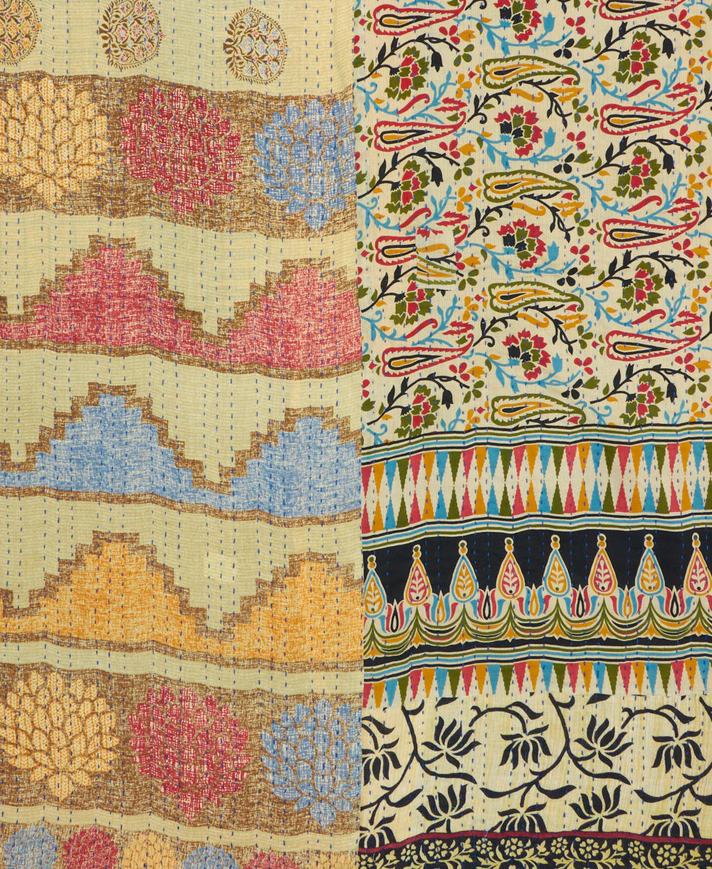 Twin Kantha Quilt Bedding - No. 260105 - Image 3