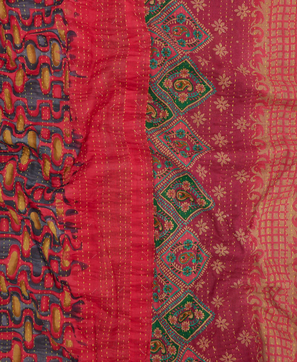 Twin Kantha Quilt Bedding - No. 260108 - Image 3
