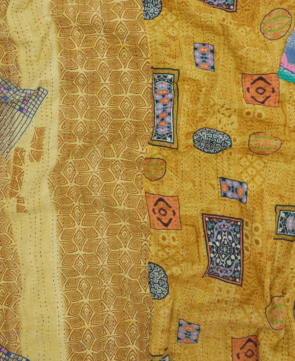 Twin Kantha Quilt Bedding - No. 260109 - Image 3