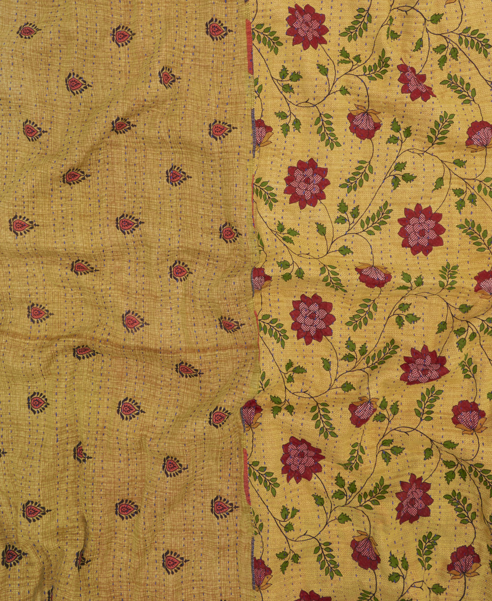 Twin Kantha Quilt Bedding - No. 260113 - Image 4