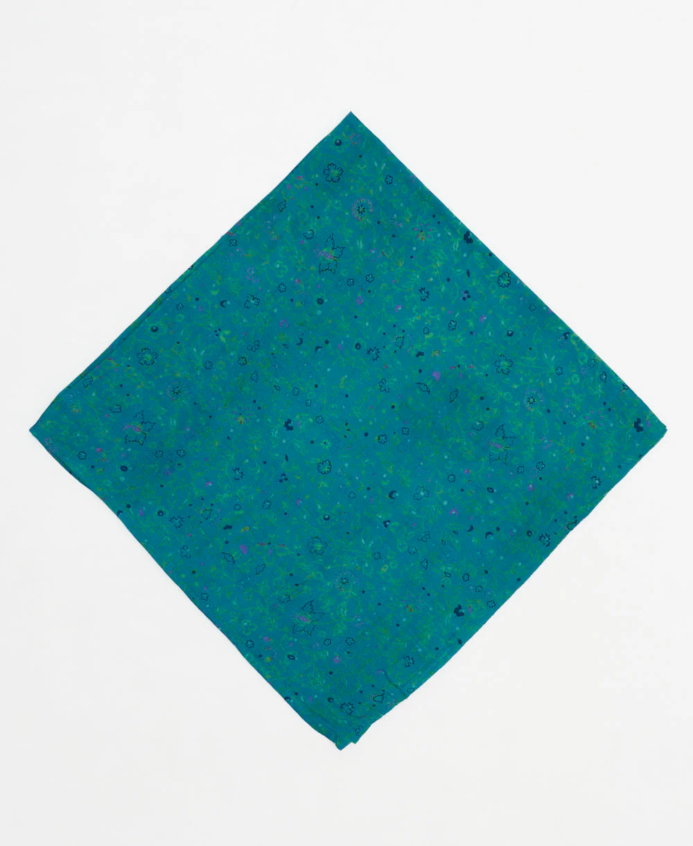 Vintage Silk Bandana - No. 250309