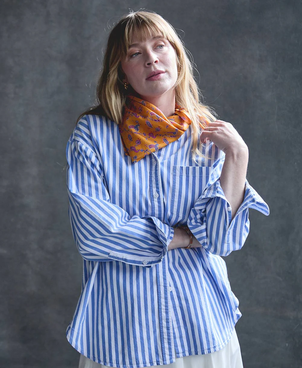 Vintage Silk Bandana - No. 250822 - Image 3