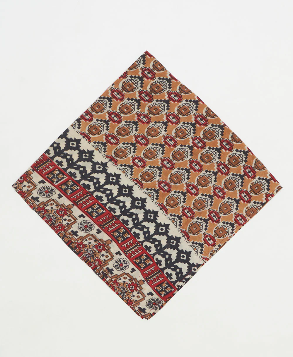 Vintage Silk Bandana - No. 260110 - Image 2
