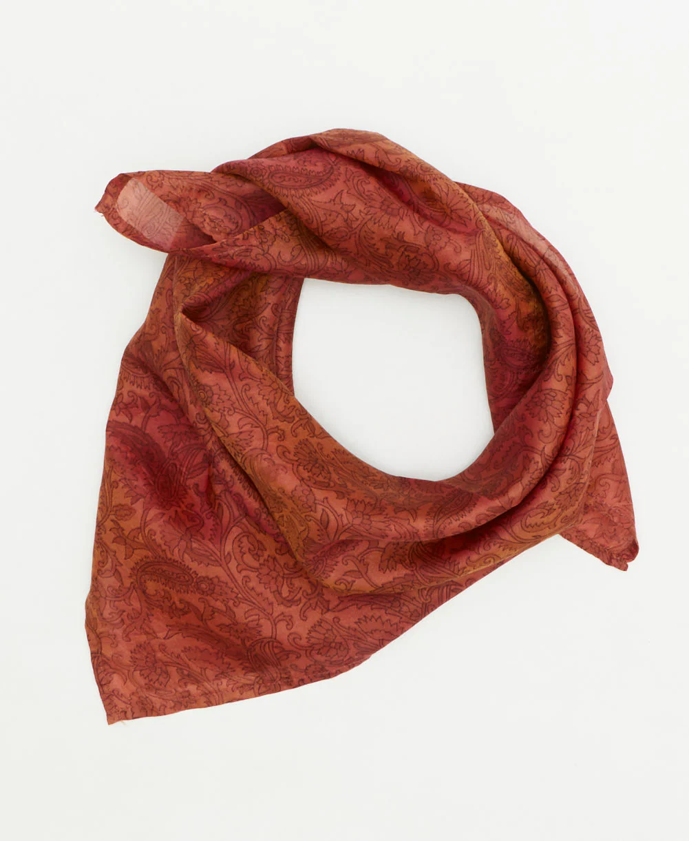 Vintage Silk Bandana - No. 260218