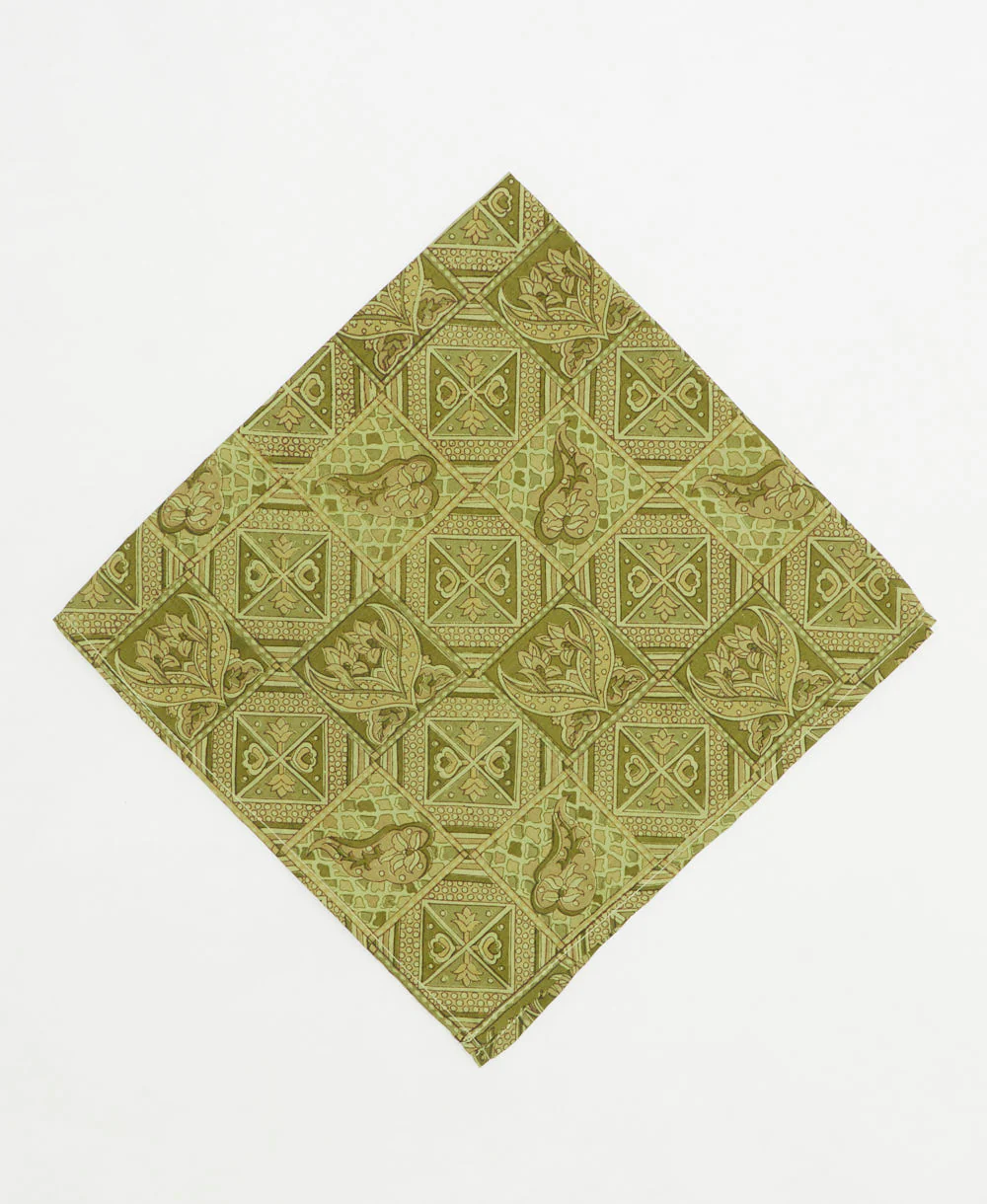 Vintage Silk Bandana - No. 260226 - Image 2
