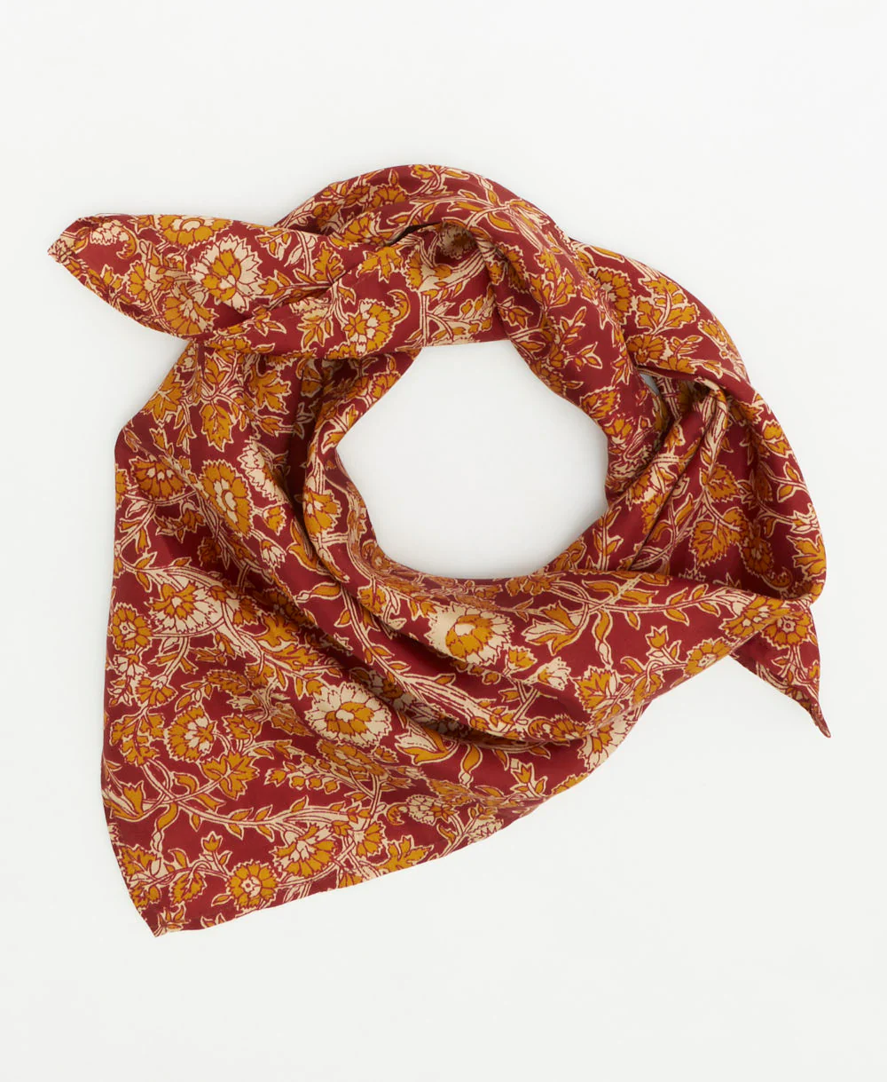 Vintage Silk Bandana - No. 260304