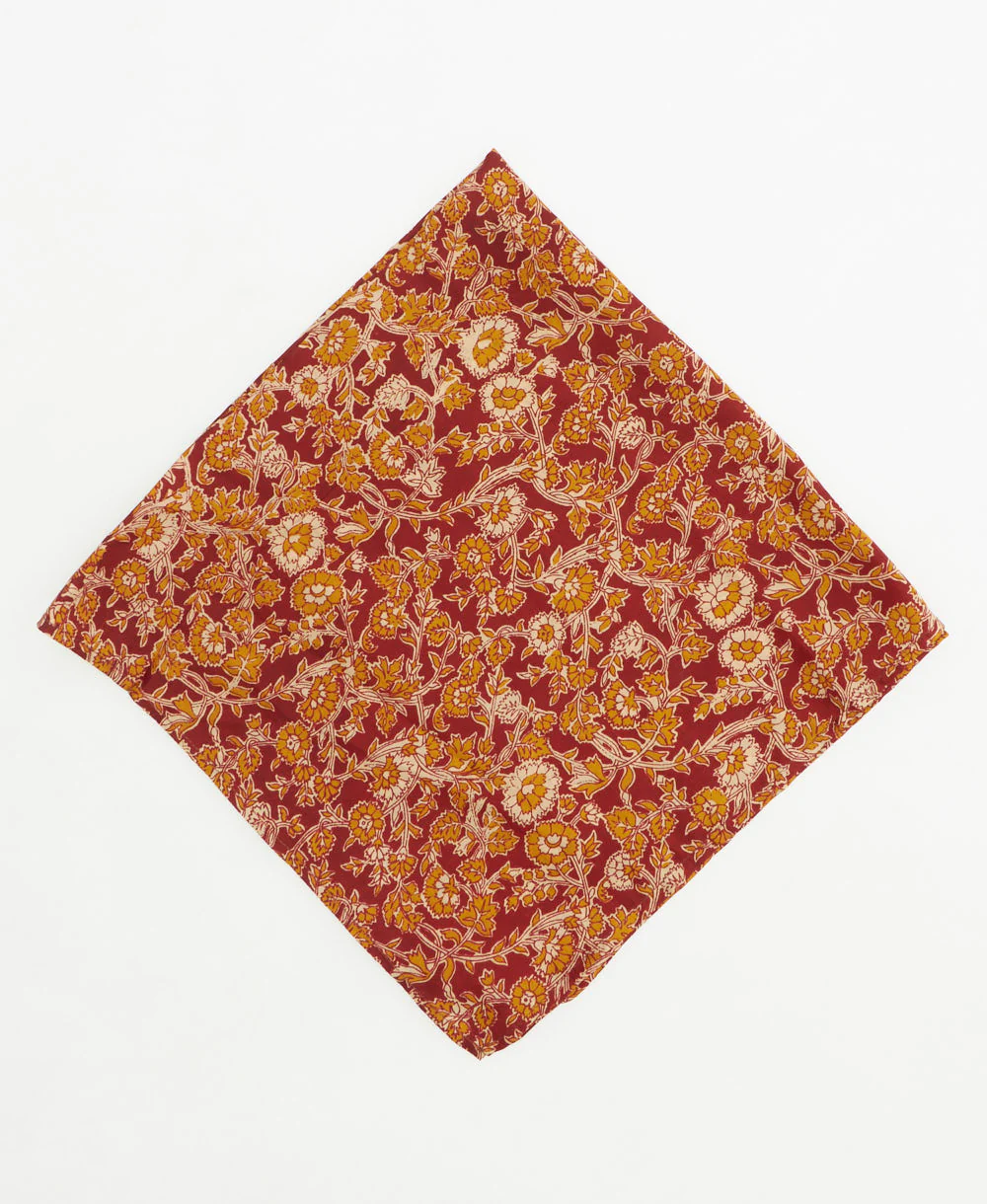 Vintage Silk Bandana - No. 260304 - Image 2