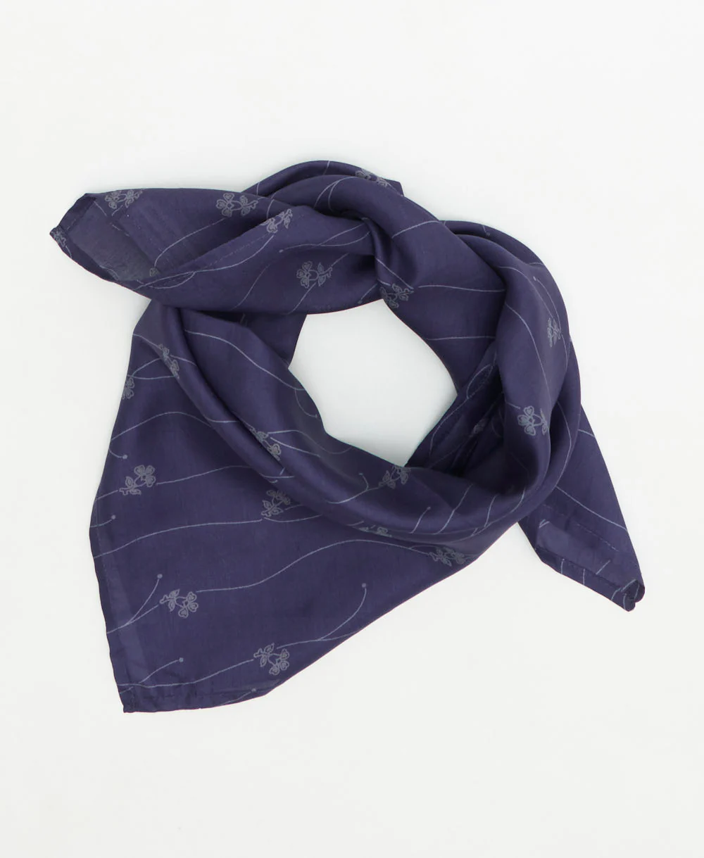 Vintage Silk Bandana - No. 260306