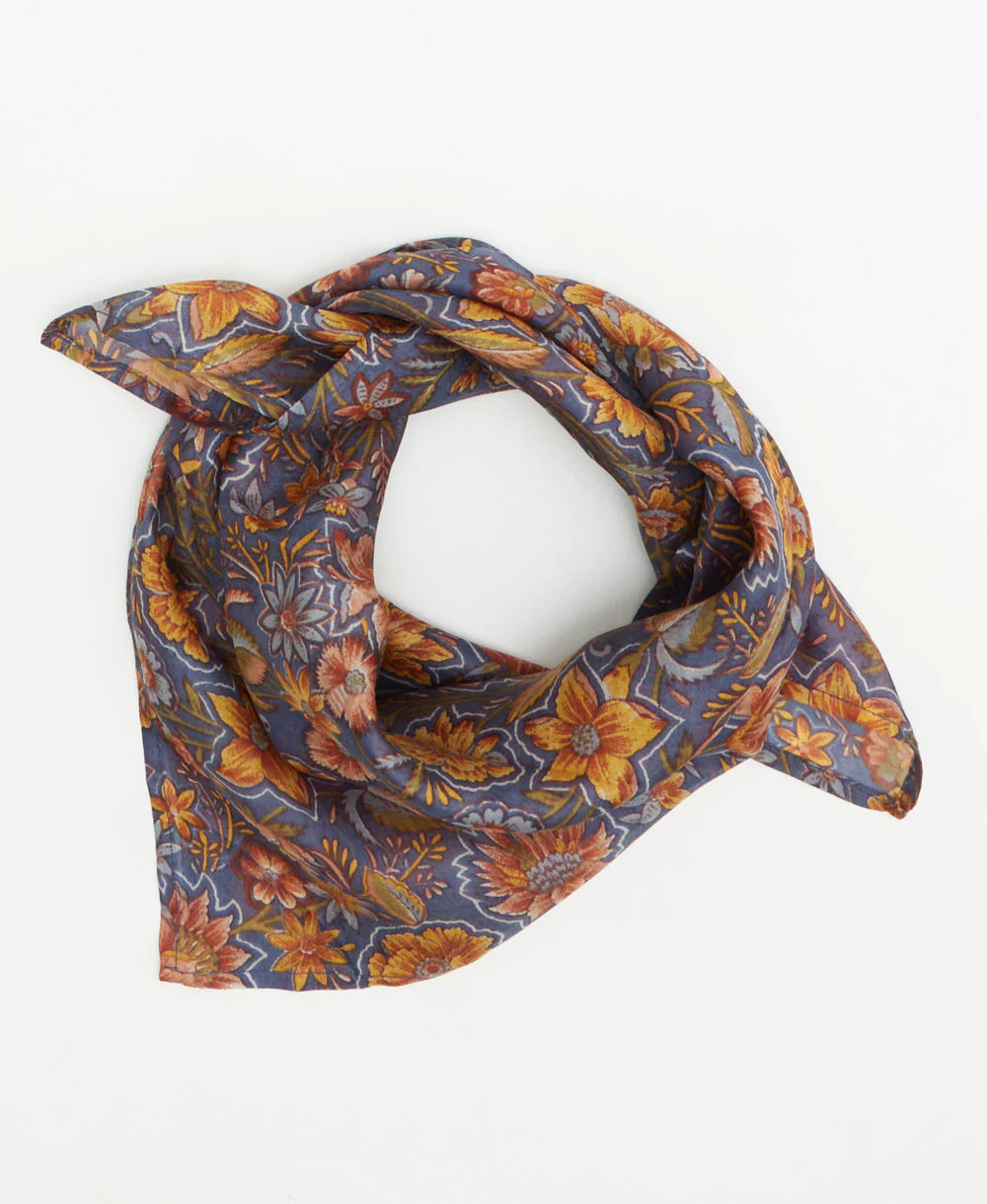 Vintage Silk Bandana - No. 260307