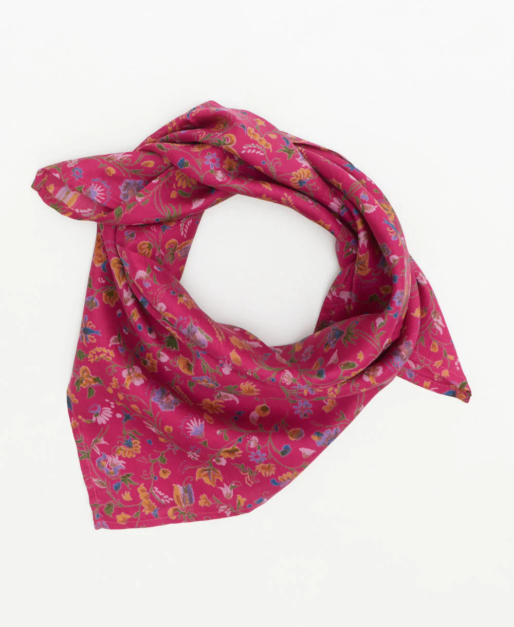 Vintage Silk Bandana - No. 260312