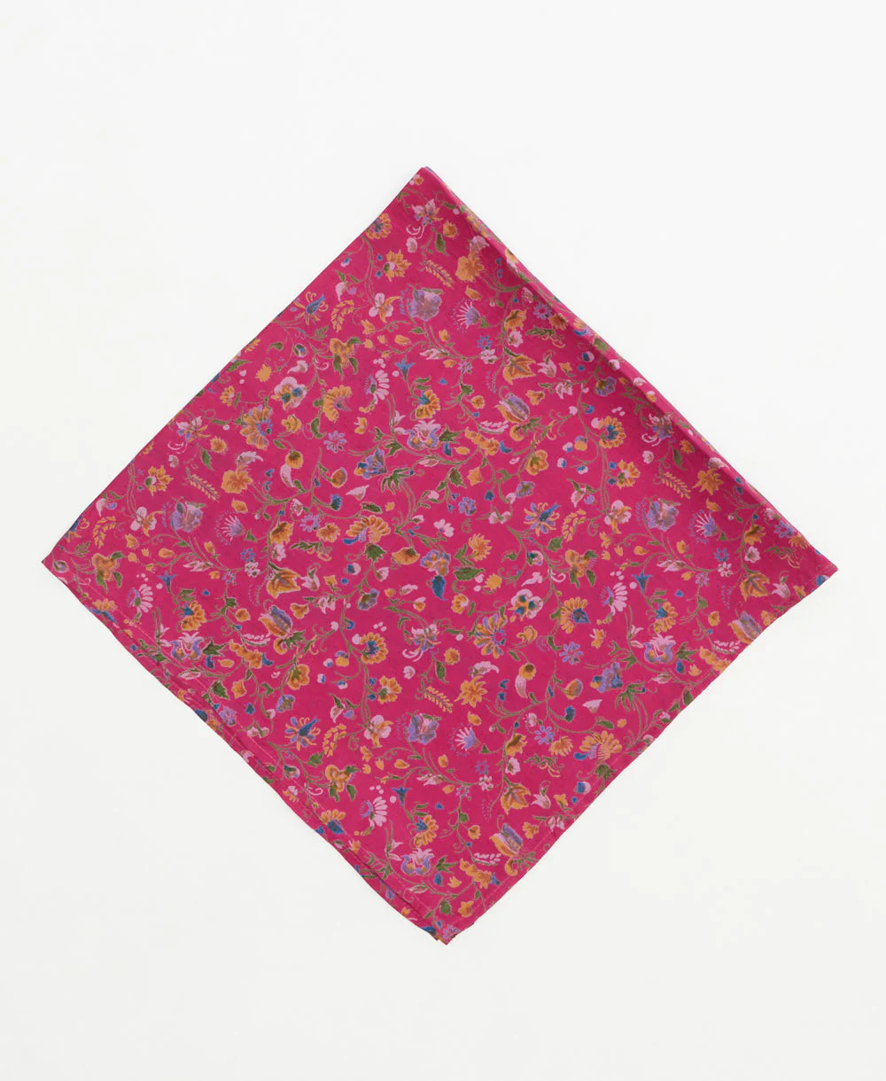 Vintage Silk Bandana - No. 260312 - Image 2