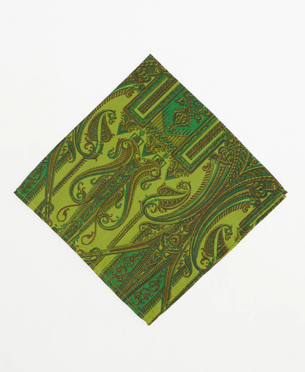 Vintage Silk Bandana - No. 260315 - Image 2
