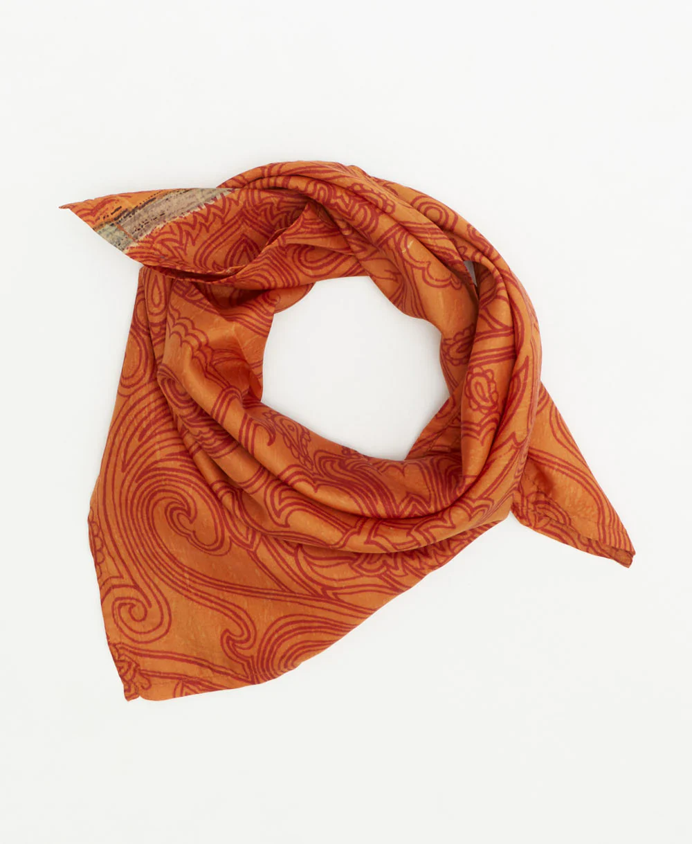 Vintage Silk Bandana - No. 260318
