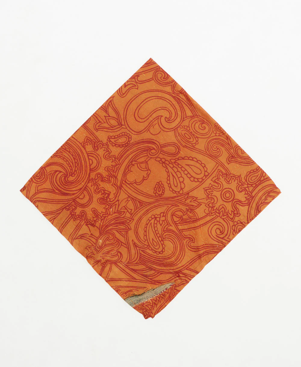 Vintage Silk Bandana - No. 260318 - Image 2