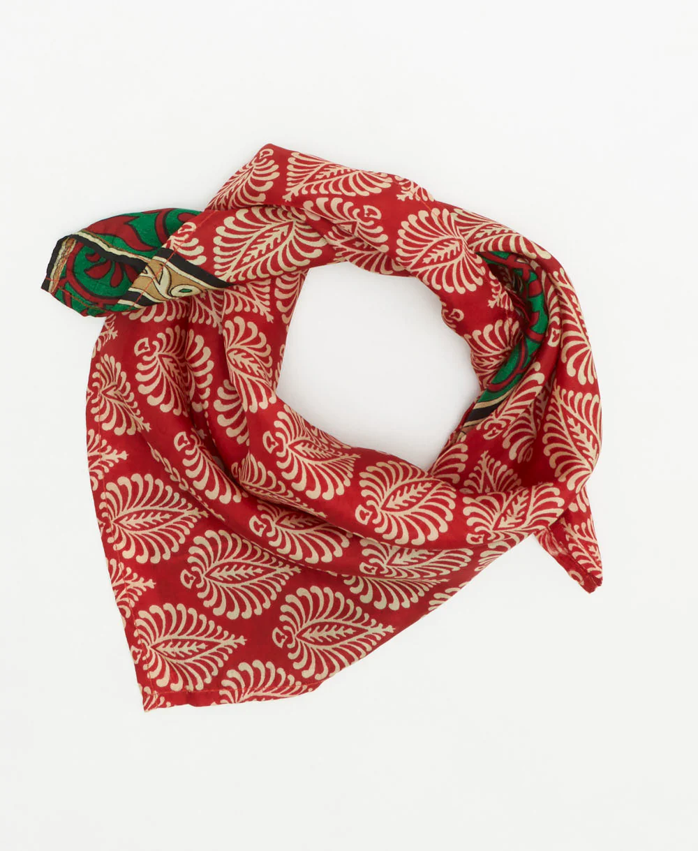Vintage Silk Bandana - No. 260319