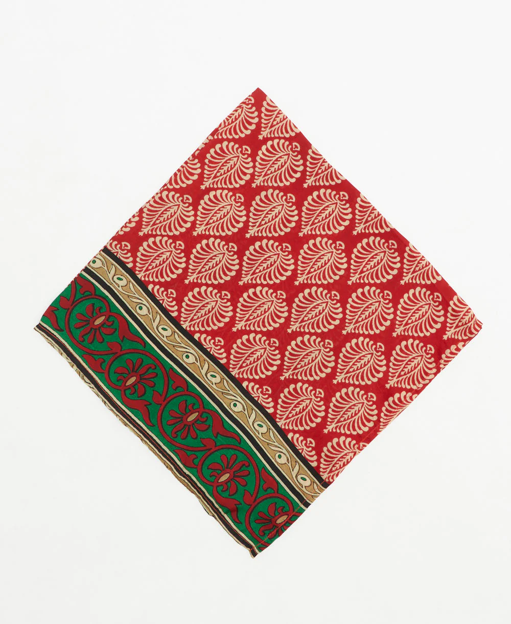 Vintage Silk Bandana - No. 260319 - Image 2