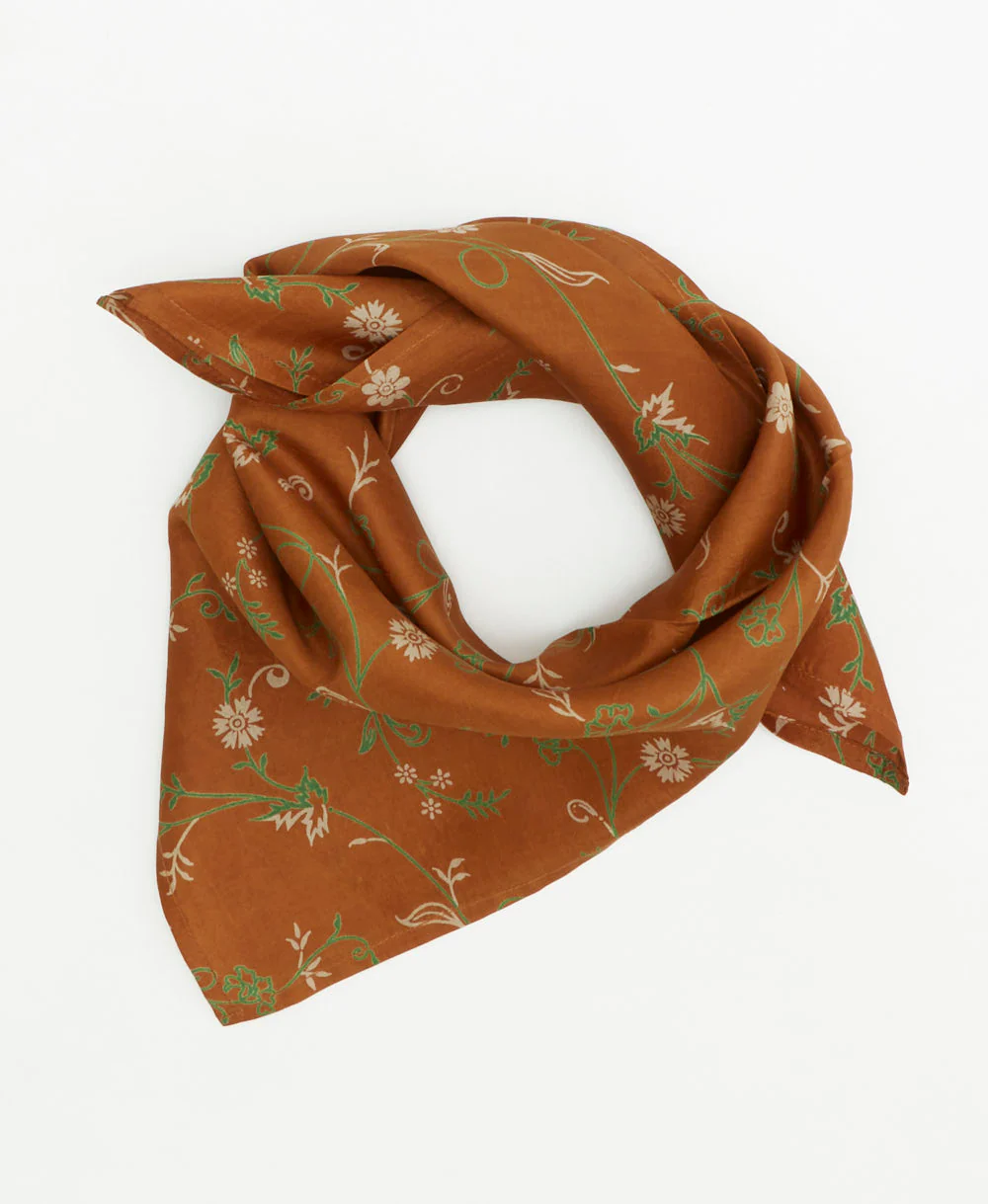 Vintage Silk Bandana - No. 260322
