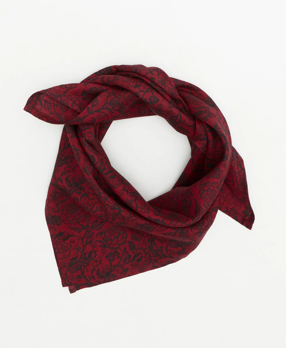 Vintage Silk Bandana - No. 260325