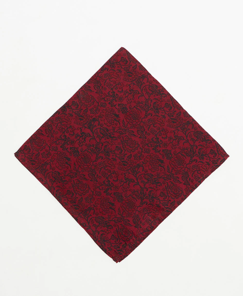 Vintage Silk Bandana - No. 260325 - Image 2