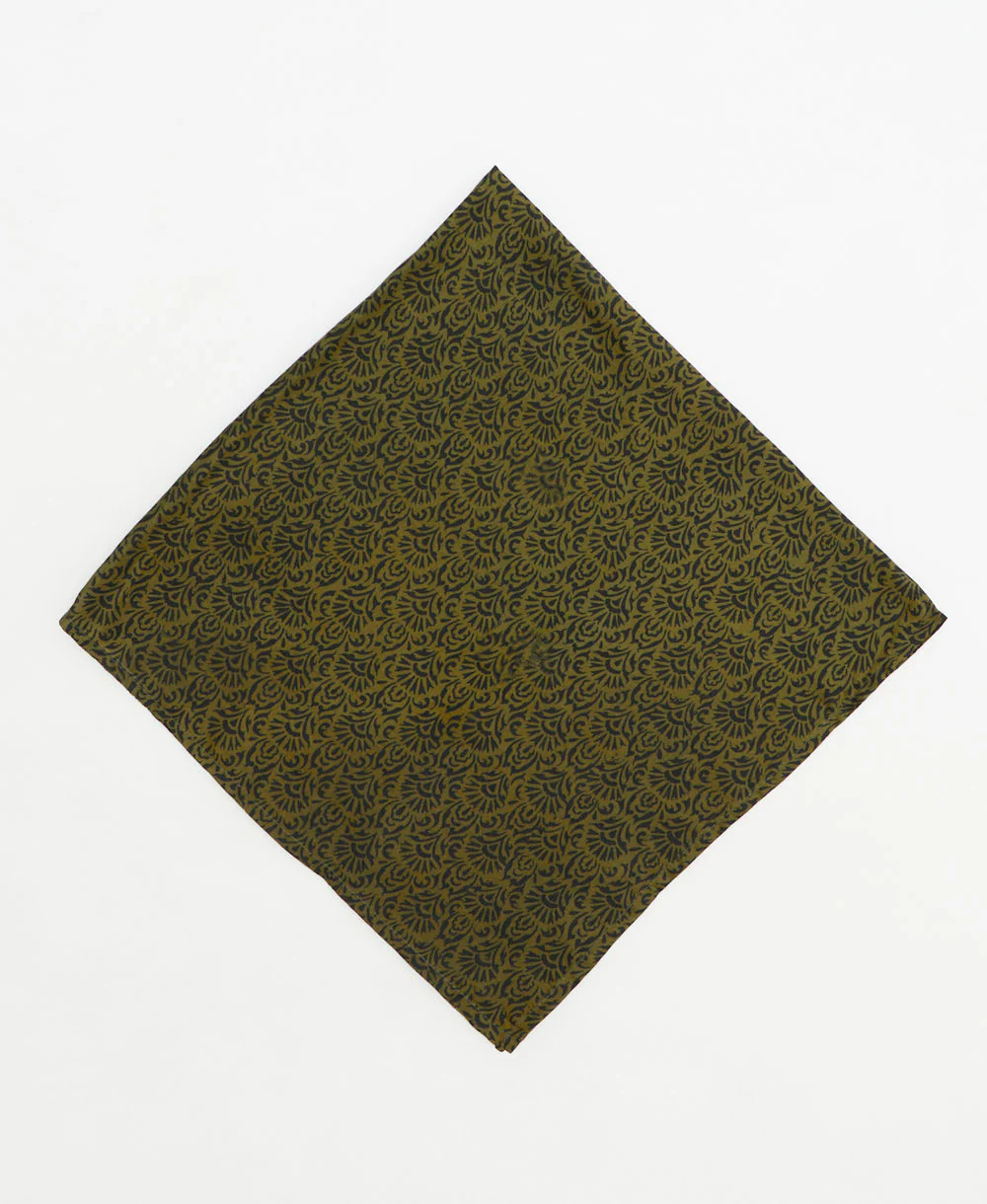 Vintage Silk Bandana - No. 260328 - Image 2