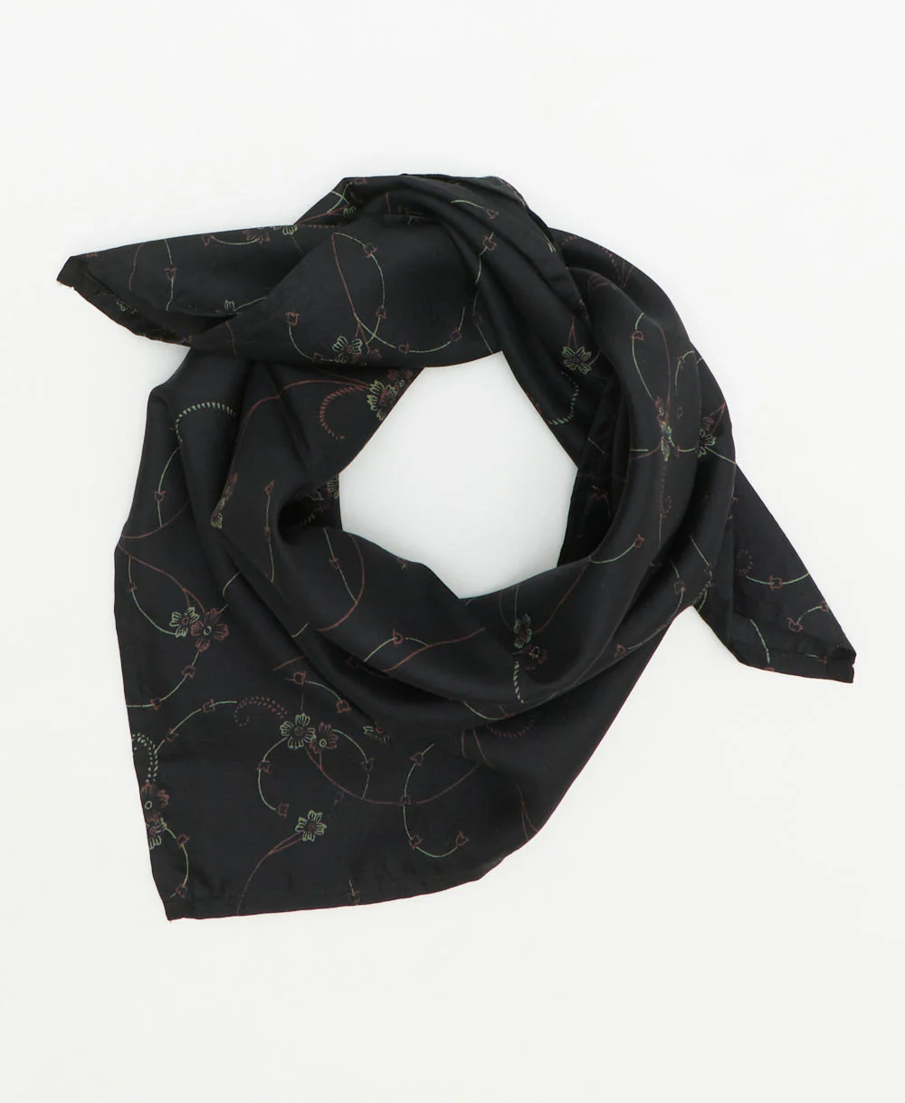 Vintage Silk Bandana - No. 260331