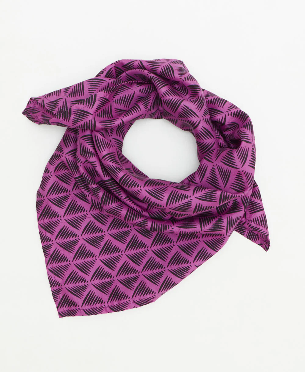 Vintage Silk Bandana - No. 260333