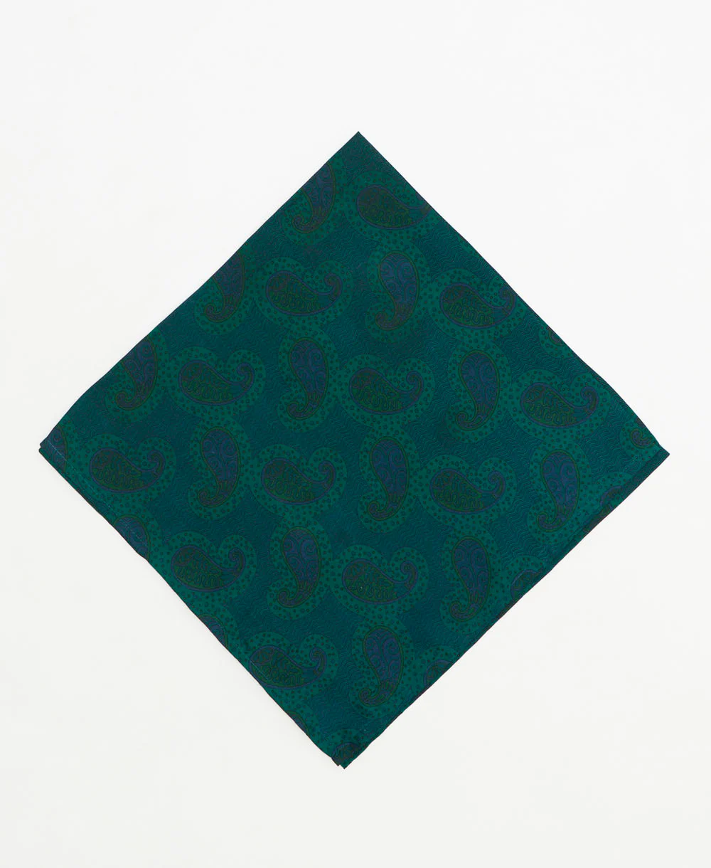 Vintage Silk Bandana - No. 260334 - Image 2