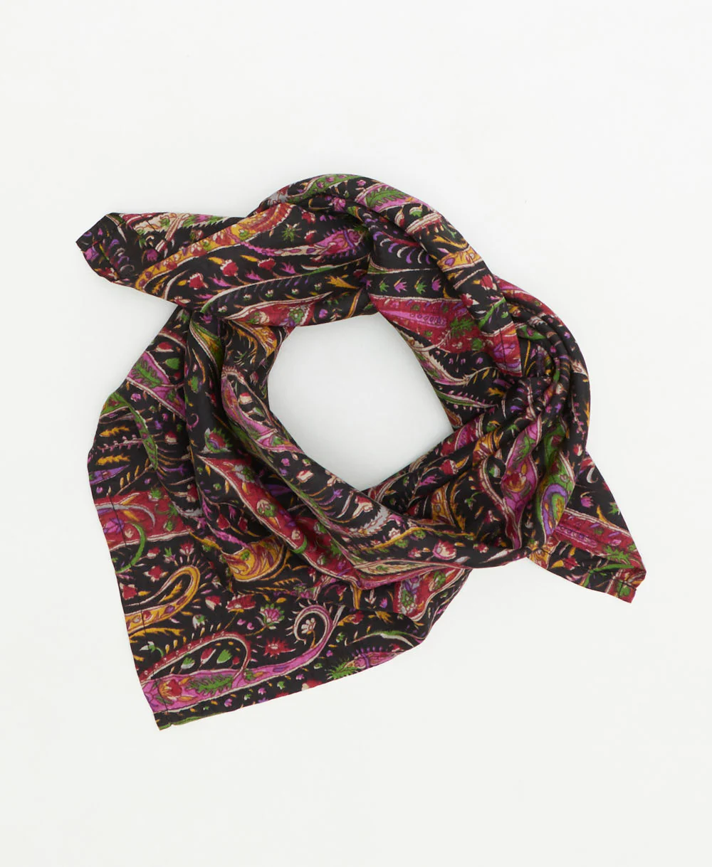 Vintage Silk Bandana - No. 260336