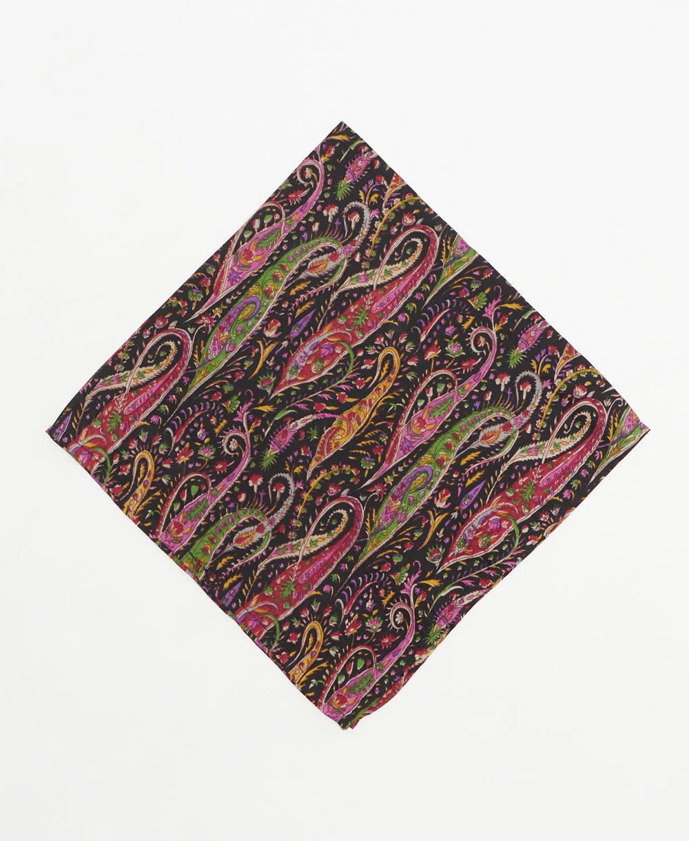 Vintage Silk Bandana - No. 260336 - Image 2