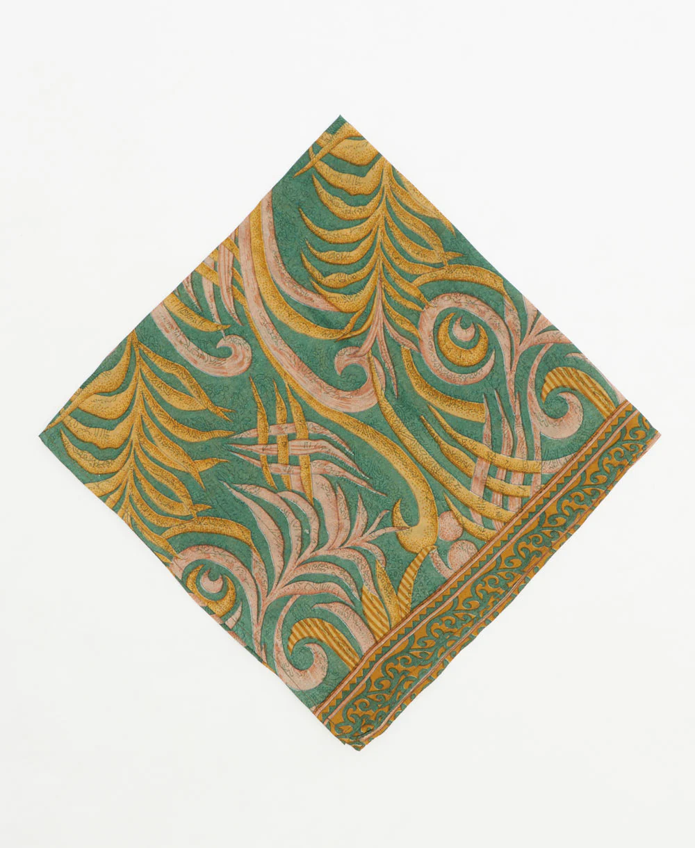 Vintage Silk Bandana - No. 260338 - Image 2