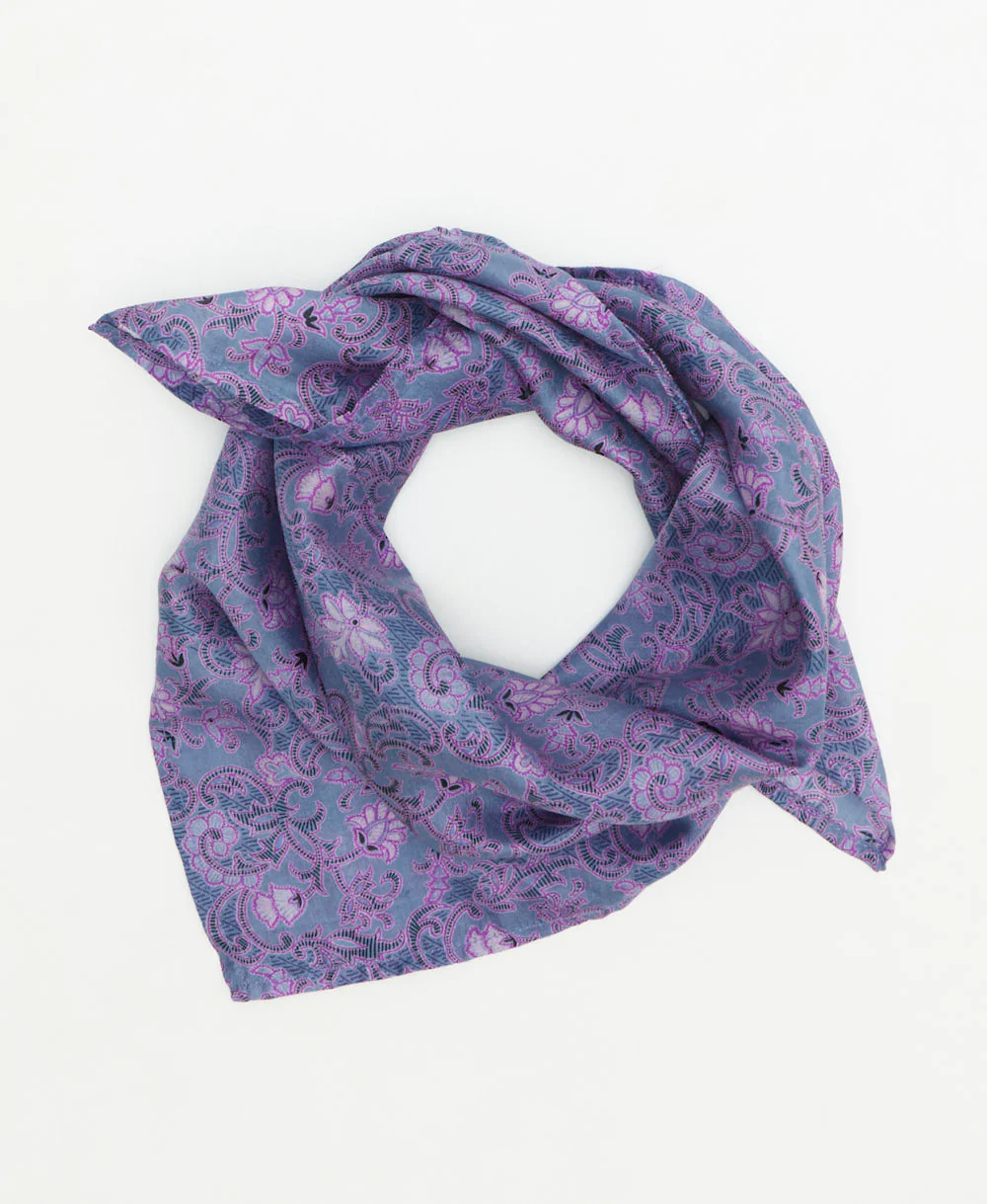 Vintage Silk Bandana - No. 260340