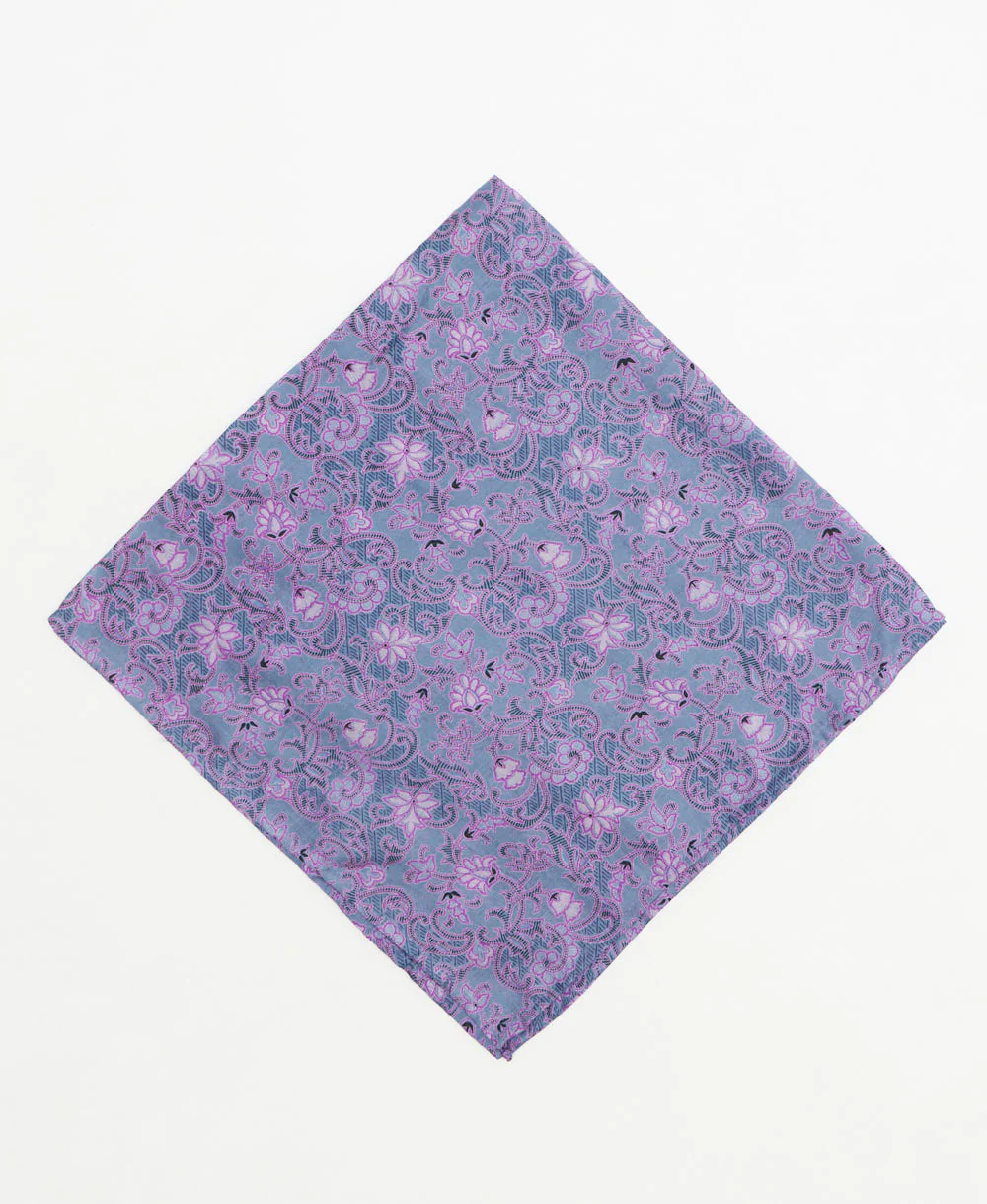 Vintage Silk Bandana - No. 260340 - Image 2