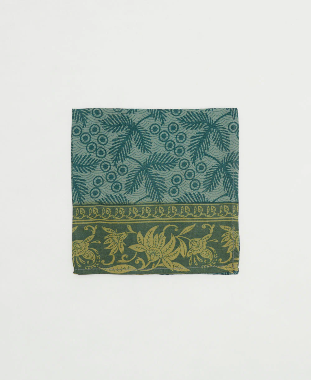 Vintage Silk Pocket Square - No. 240814