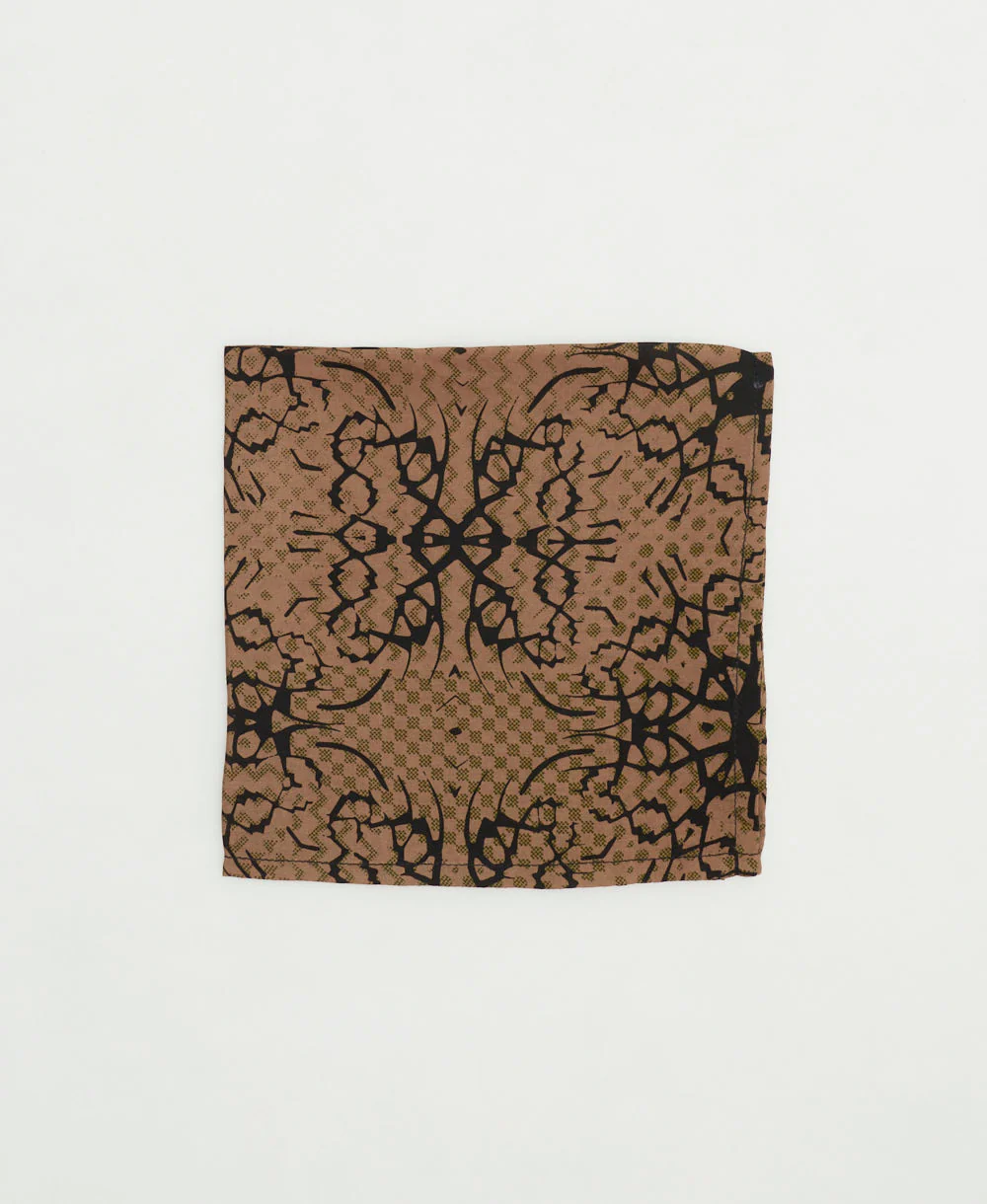 Vintage Silk Pocket Square - No. 240824