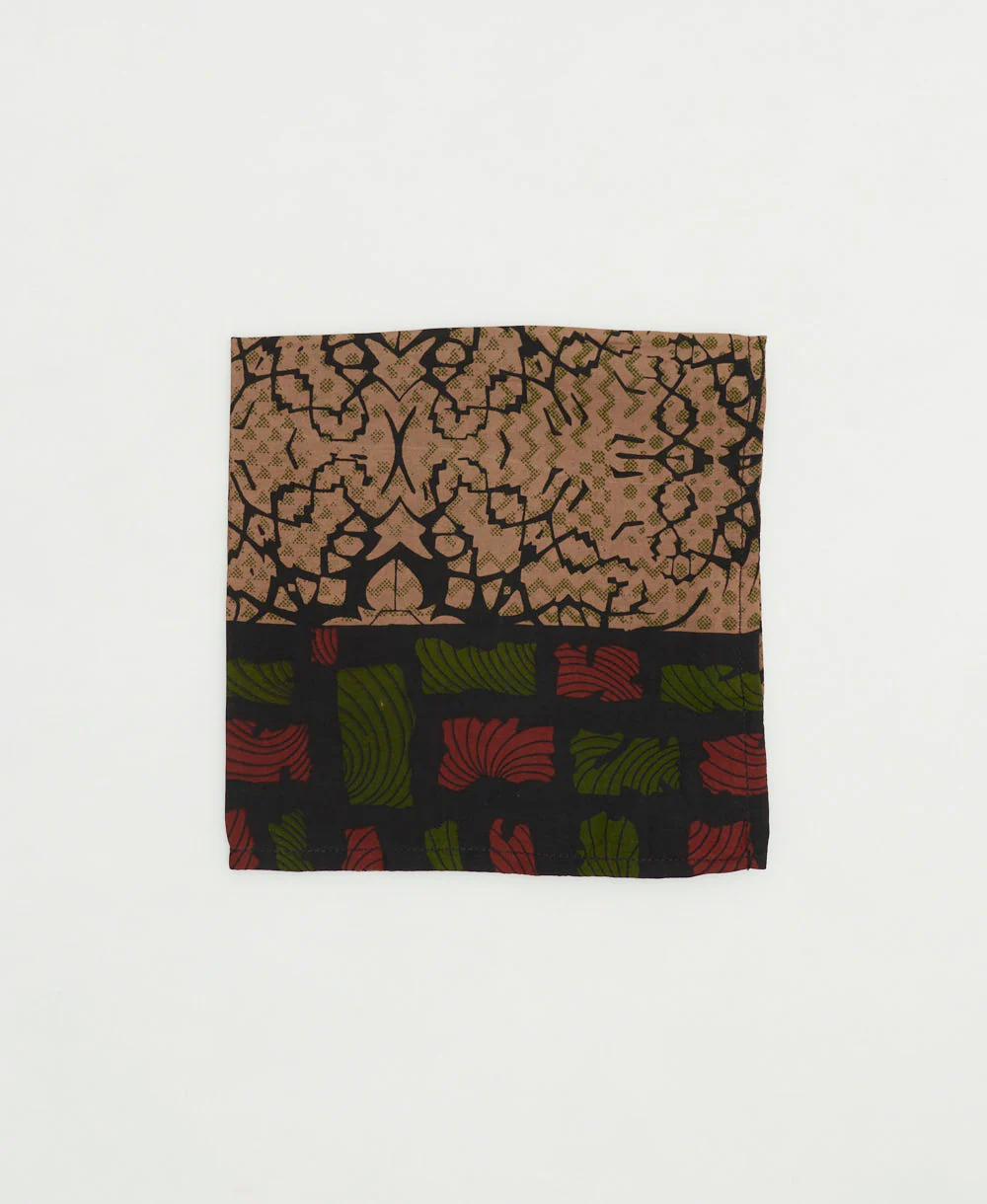 Vintage Silk Pocket Square - No. 240825