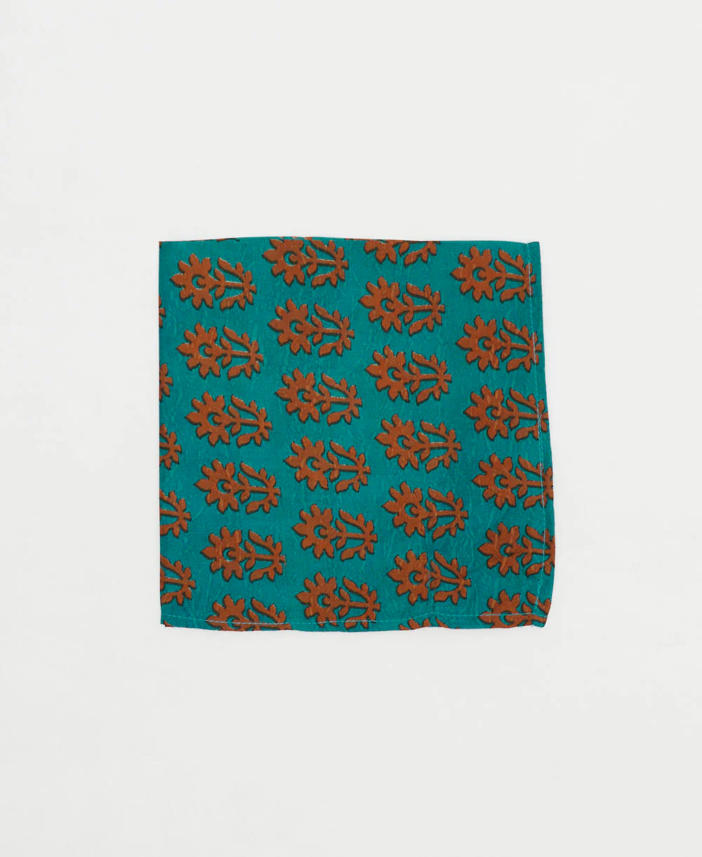 Vintage Silk Pocket Square - No. 250505