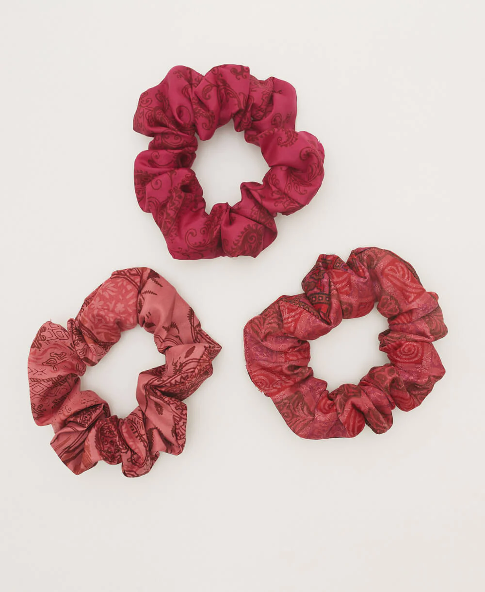 Vintage Silk Scrunchie - Image 3