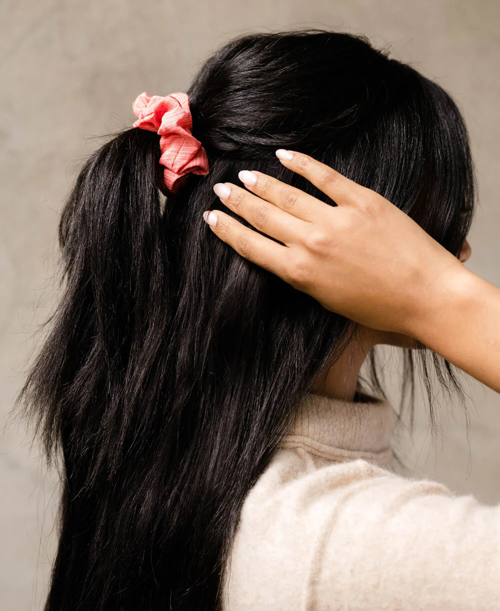 Vintage Silk Scrunchie - Image 4
