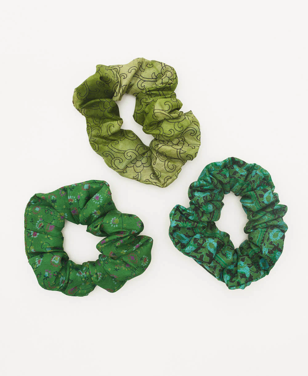 Vintage Silk Scrunchie - Image 6